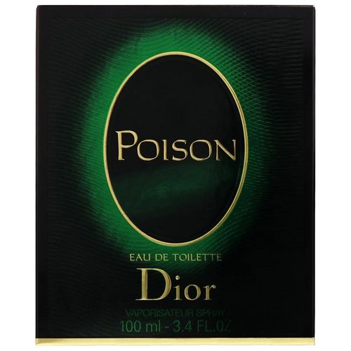 Dior Poison Eau De Toilette Spray 100ml - A Timeless Floral Allure